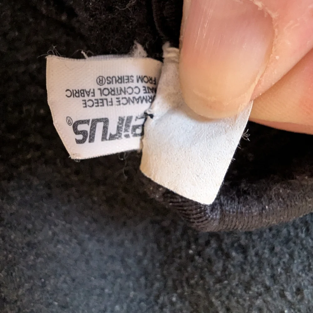Seirus Black Performance Fleece Face Mask